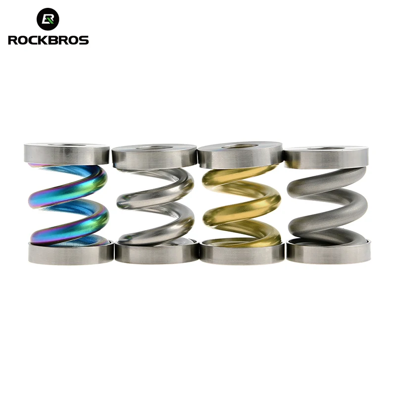 

Велосипедный амортизатор ROCKBROS, задняя пружинная подвеска, задний титановый сплав 6AI4V(Gr5) для Бромптона, 4 цвета