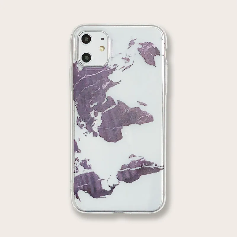 

Dot map fun and stylish iPhone Case Is Suitable For Apple X/Xs/11/11Max/11Pro Soft Shell TPU Protective Cover Shell Phone case