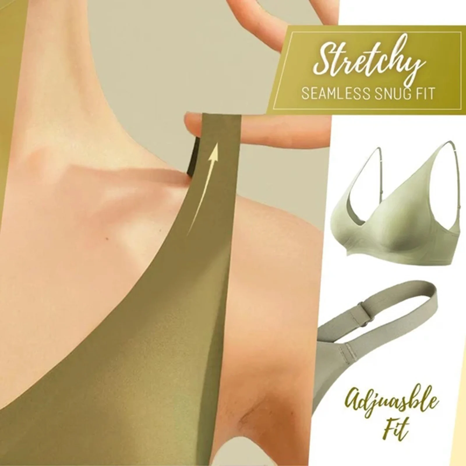 Новинка бесшовный бюстгальтер с эффектом памяти 5D пуш-ап мягкий глубоким