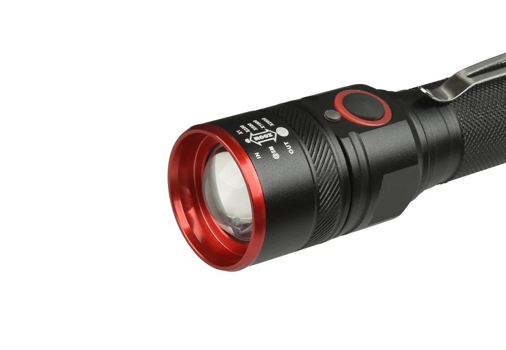 10000 Lumens Bike Light Ultra-Bright Zoom T6 Bicycle Front LED Flashlight Lamp USB Rechargeable Cycling Light By 18650 Battery