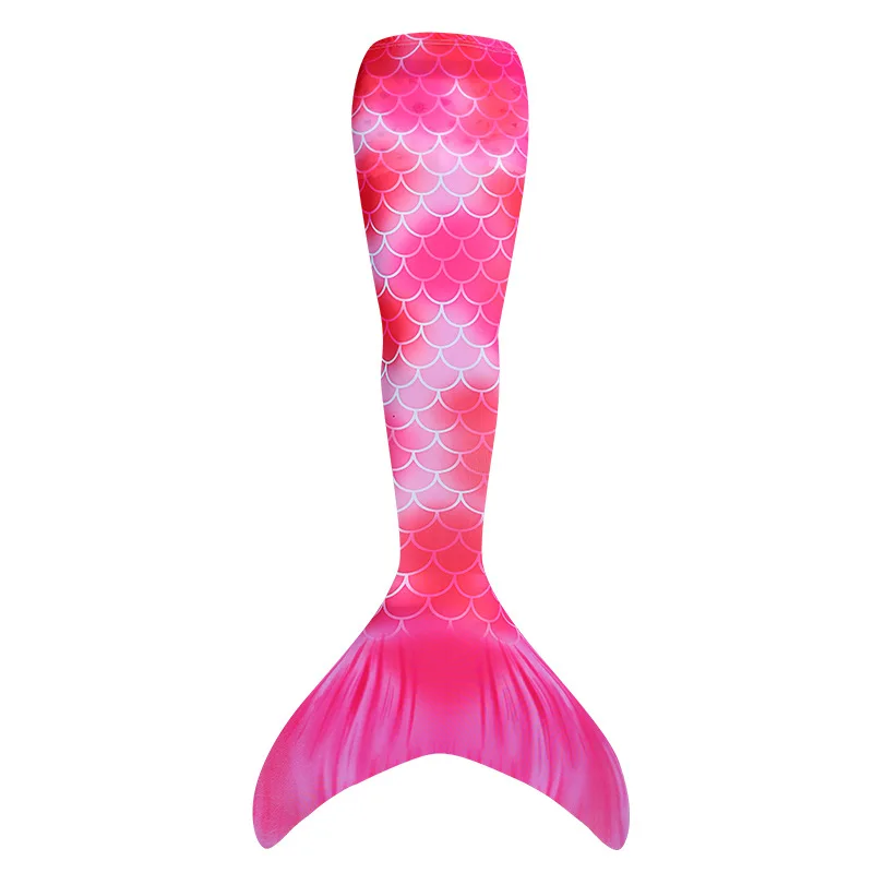 Купальник с хвостом русалки для взрослых и детей пляжная одежда купания девочек