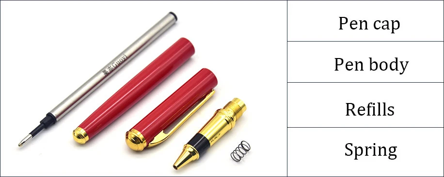 CCCAGYA A027 0,5mm красный гель офисная деловая ручка металлическая ручка для подписи для студента школьный канцелярский подарок ручка