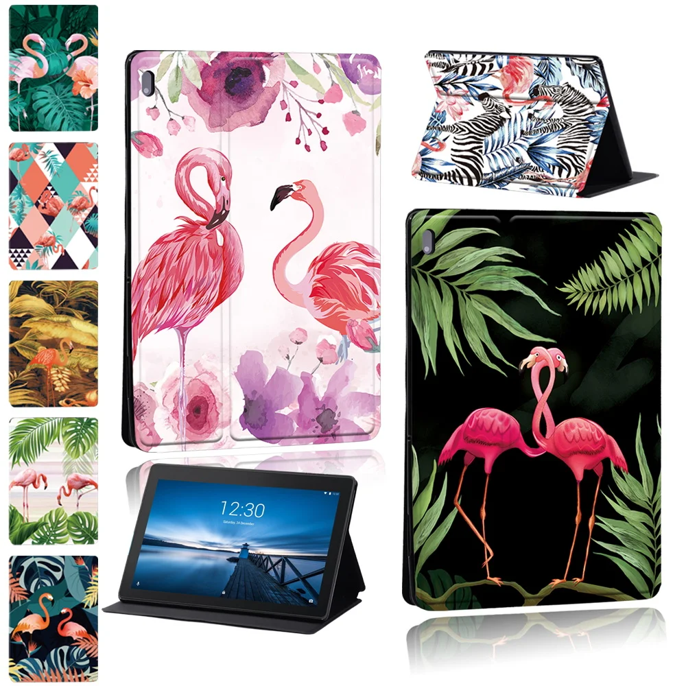 

Tablet Case for Lenovo Tab M10/Tab E10/Tab M10 Plus PU Leather Cover Case + Free Stylus