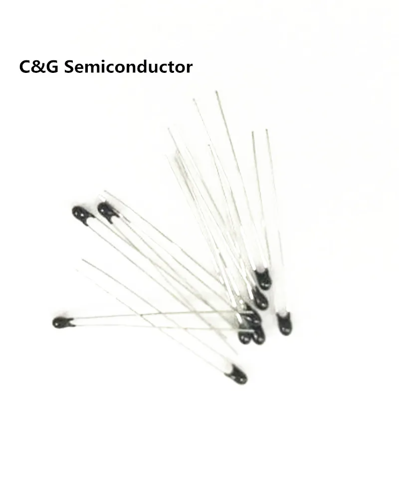 100pcs 10k OHM NTC термисторный резистор NTC-MF52AT 10K 5% MF52 | Электронные компоненты и
