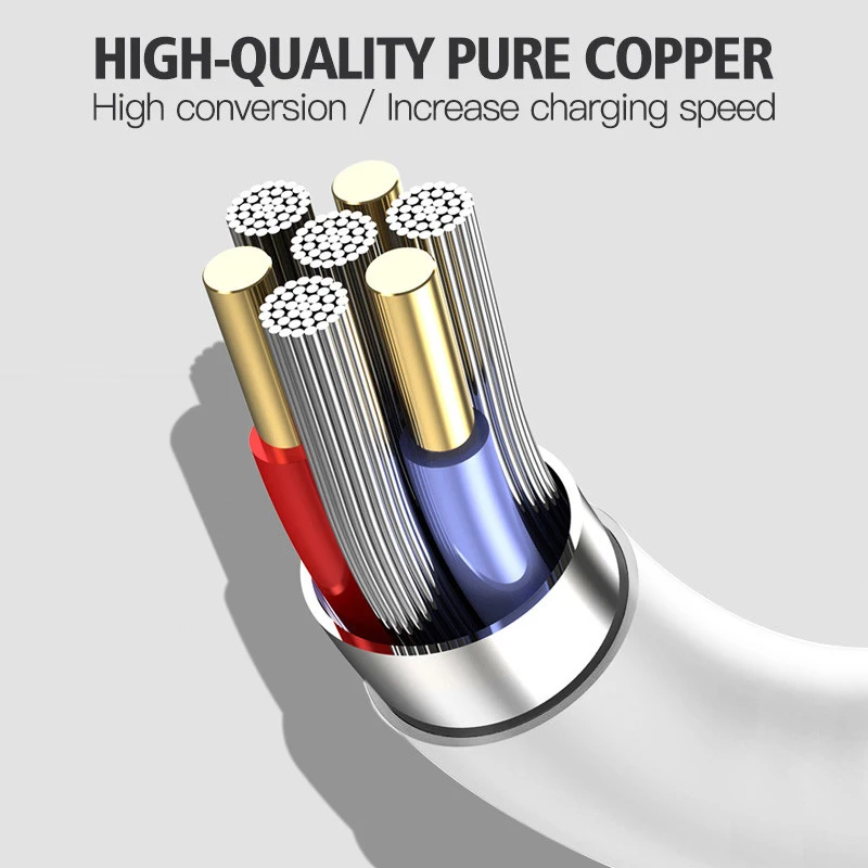 New 5A Micro USB Type C Cable Cable For Xiaomi POCO X3 Super  Fast Charging Liquid Silicone Data Cable For Redmi Note 9 s softer