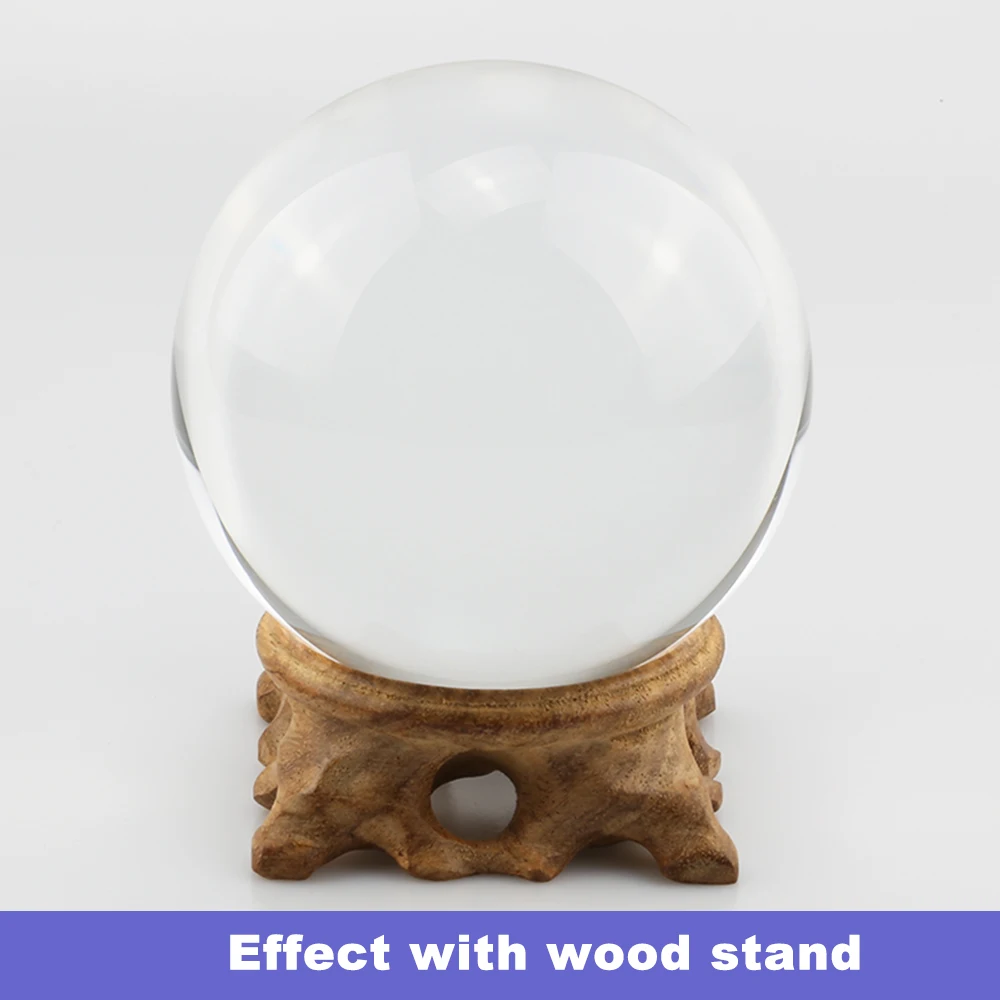 Супер прозрачный хрустальный стеклянный объектив K9 шар 80 мм для фотосъемки Lensball