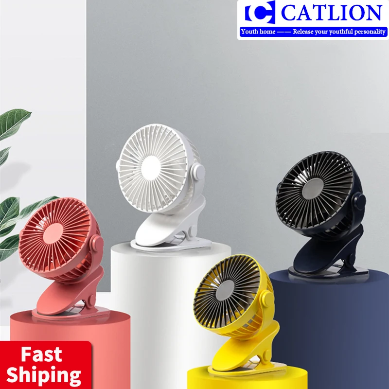 Настольный вентилятор с зажимом для спальни студенческого общежития