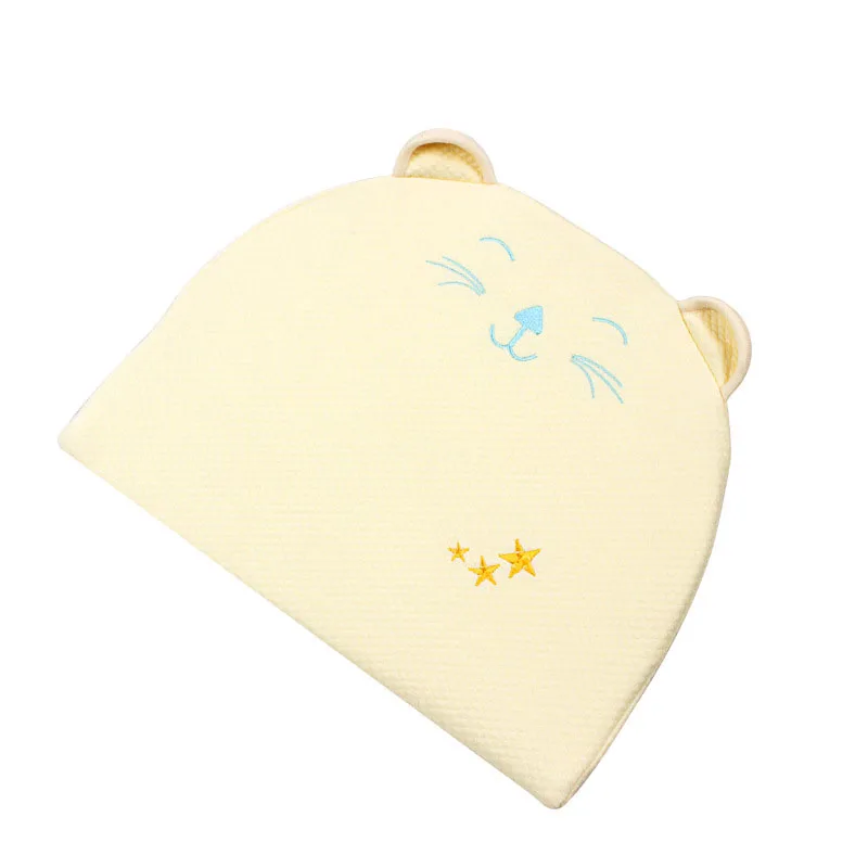 

Babyinner Memory Foam Baby Pillow Nursing Anti-vomiting Milk Round Pad Cartoon Newborn Infant Sleep Support Cushion 0-10 Months