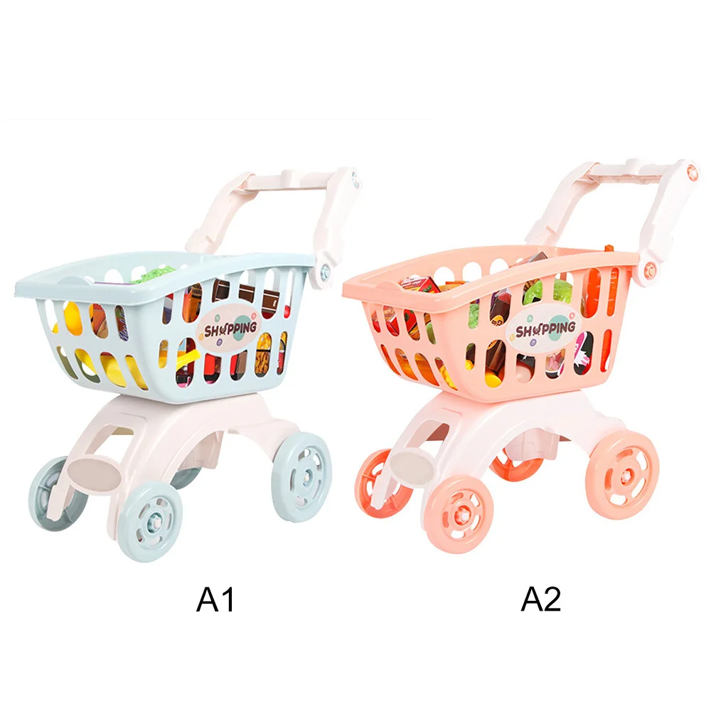 Новая детская имитация торгового центра тележка для супермаркета