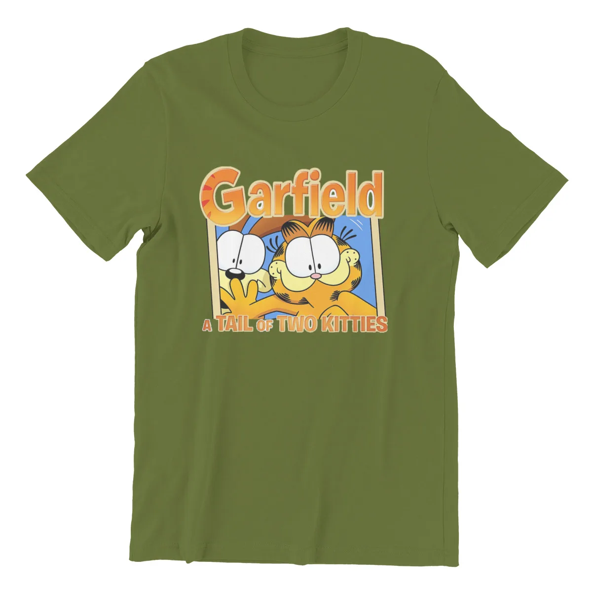 

Парные футболки garfieldp с принтом для девочек и мужчин Harajuku 147428