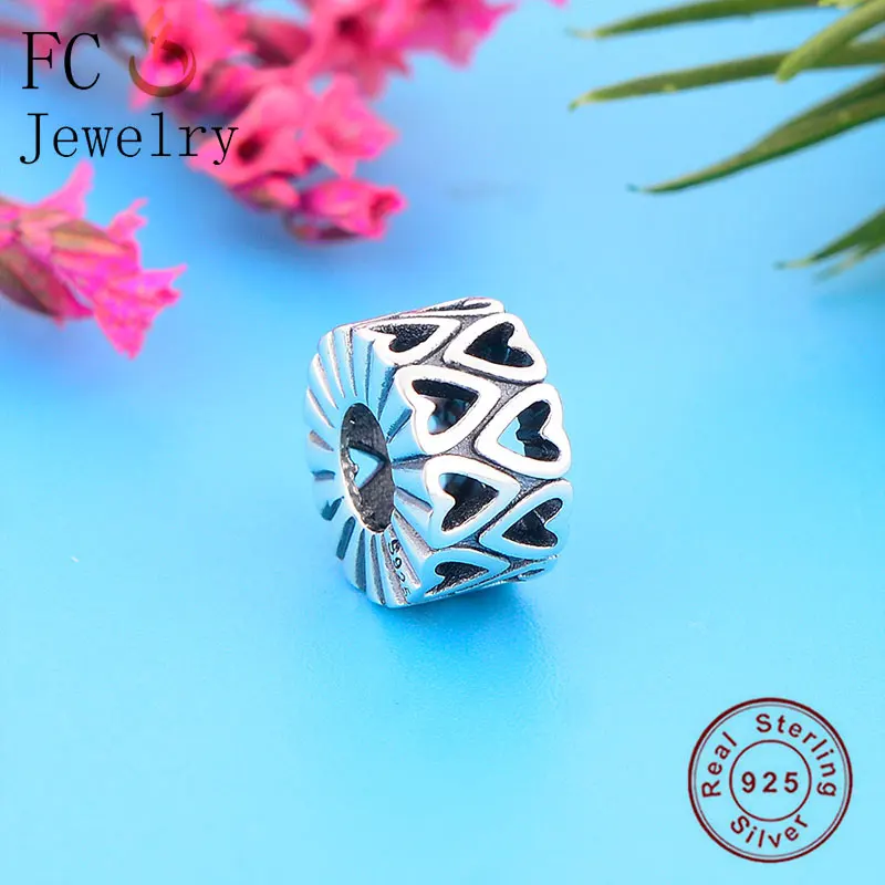 FC ювелирные изделия Подходит для оригинального браслета Pandora 925 Серебряная