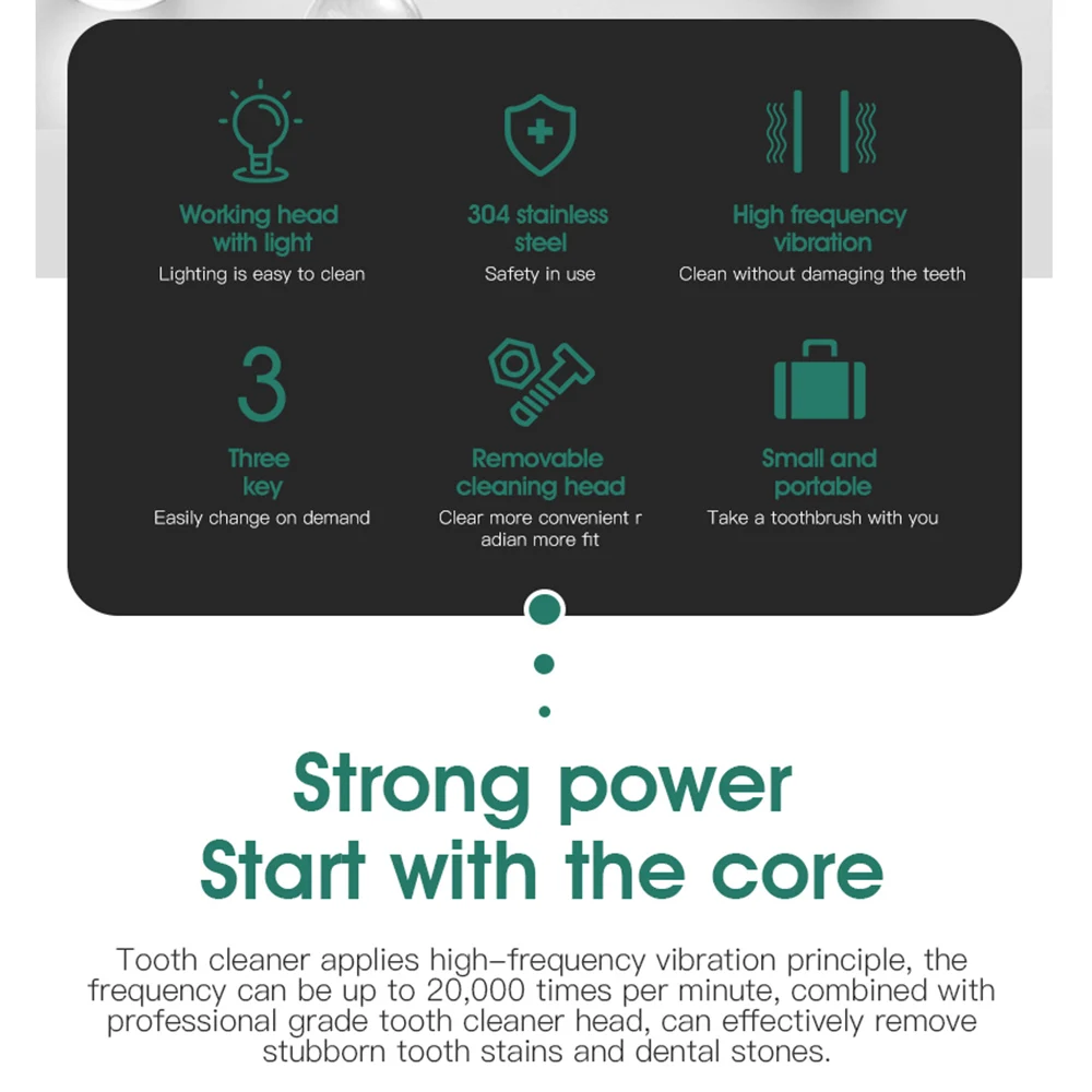 Электрический ультразвуковой ороситель для полости рта устройство удаления