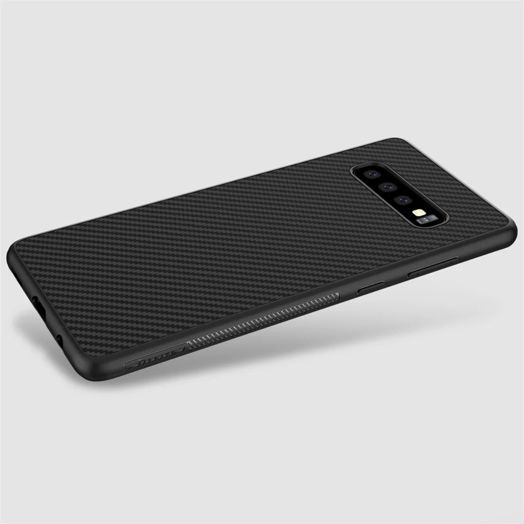Для samsung Galaxy S10 S10 Plus чехол-накладка из синтетического волокна чехол для телефона NILLKIN высококачественный чехол для samsung S10+ Plus