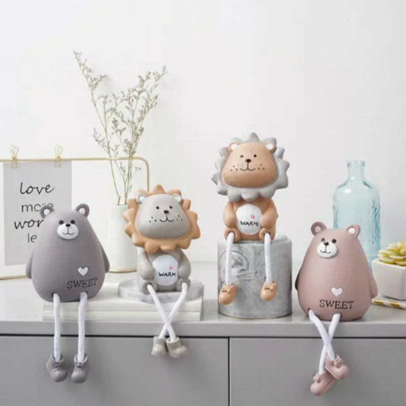 Фигурки для семьи аксессуары домашнего декора современные милые полимерные