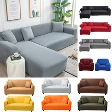 Elastic Sofa Cover For Living Room Sofa Slipcover Couch Cover 1/2/3/4 Seater corner sofa Cheap Cotton Covers copridivano