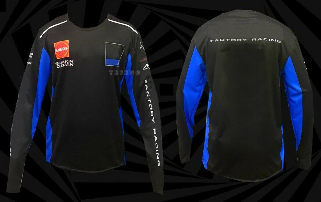 

2021 New Motorbike Motorcycle Quick Dry Men's For Yamaha Jersey Street Moto Riding Scooter Motocross Racing Summer Long sleeve