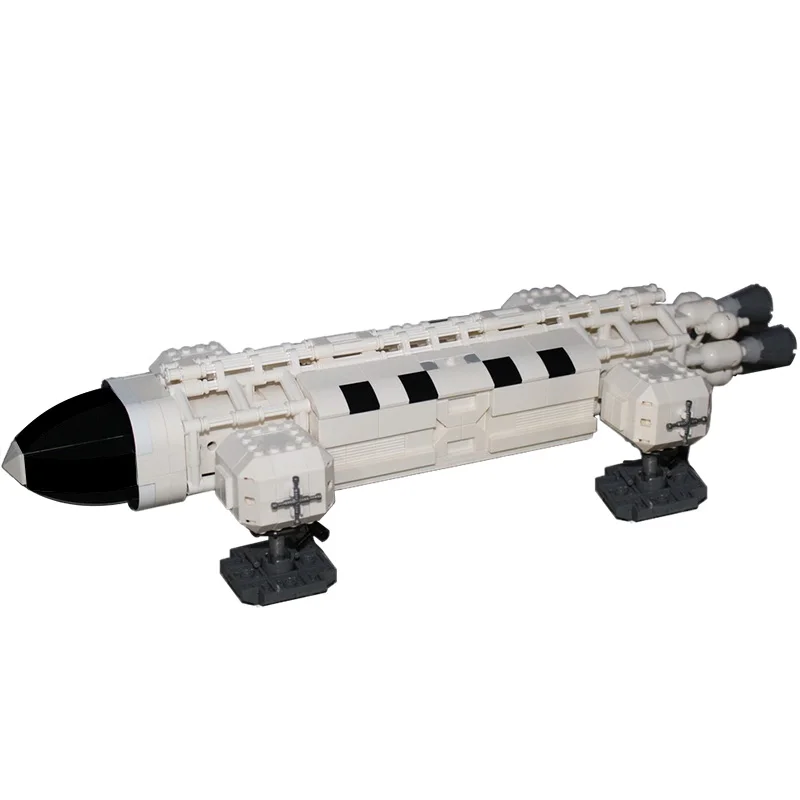 

MOC-25026 Space 1999 Eagle Space Wars, модель космического корабля, строительные блоки, сборные игрушки для детей, подарки