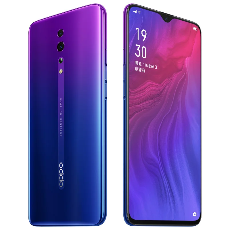 OPPO Reno Z 6," AMOLED Капля воды экран Поддержка NFC 2340x1080 4035 мАч Восьмиядерный отпечаток пальца+ распознавание лица