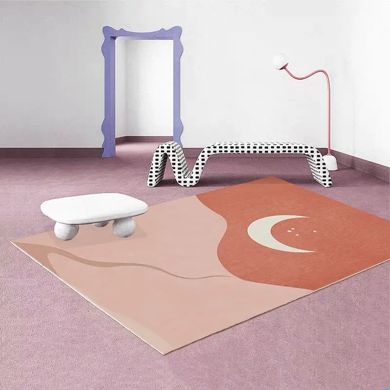 

Ковры Morandi для девушек, мягкий напольный ковер для гостиной, коврик для улицы, нескользящий ковер для журнального столика, декоративные ковр...