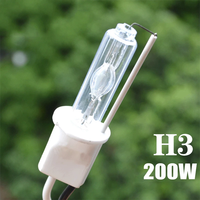 200 Вт H3 головные лампы HID ксеноновая светильник ПА лампа для охоты ночной рыбалки