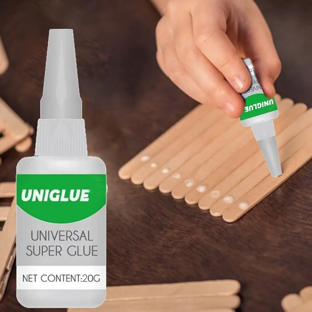 

20ML Universal Super Glue Glass Bonding Handmade Jewelry Stone Quick Dry Universal Glue For Crafts DIY Glass Ceramic Repair