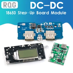Двойной USB 5V 1A 2.1A Мобильный Внешний аккумулятор 18650 зарядное устройство PCB модуль питания аксессуары для телефона DIY новый светодиодный ЖК-модуль Плата