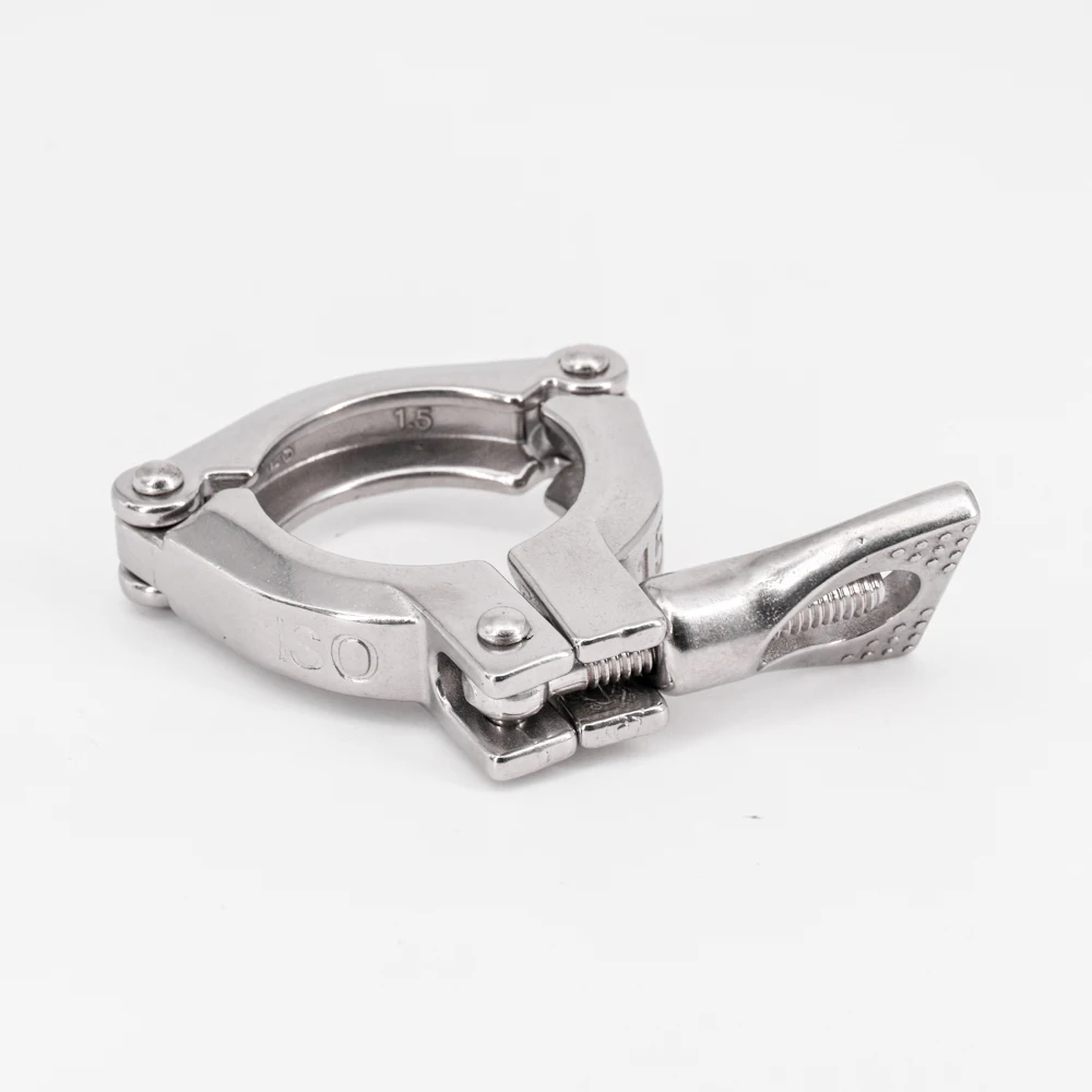 Трехсекционный санитарный тройной зажим из нержавеющей стали 304 для Домашнего