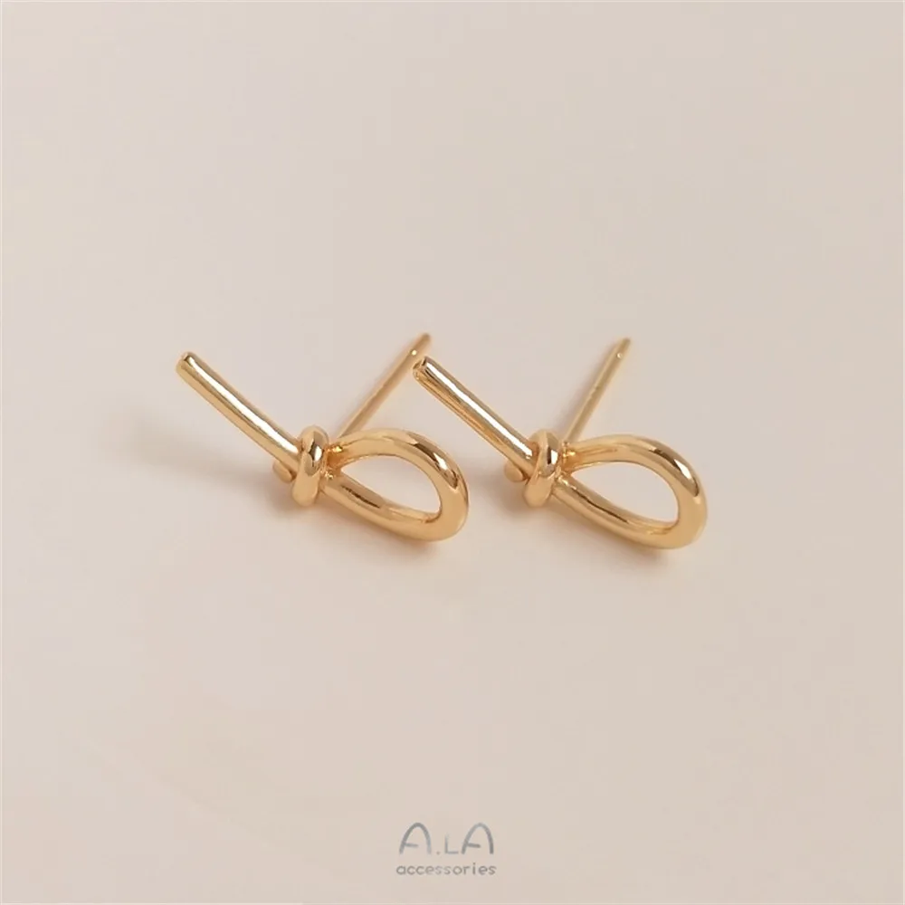 Серьги-подвески из серебра 925 пробы с золотым основанием | Украшения и аксессуары