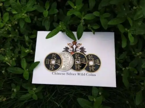 FISM Китайские Серебряные монеты дикой природы (трюк и онлайн инструкция) Билла