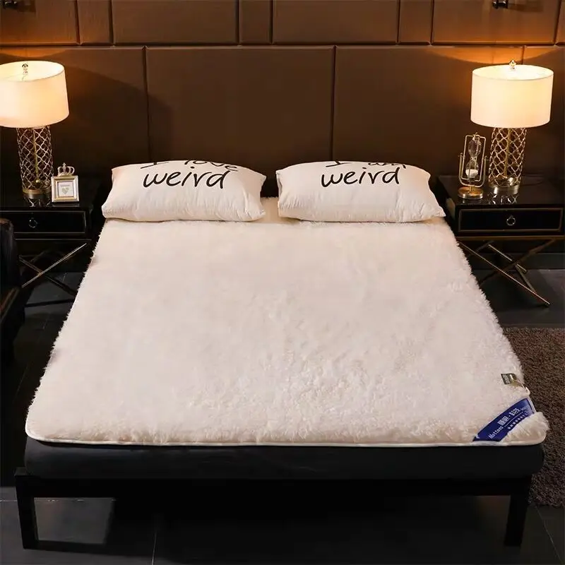 Мягкий удобный шерстяной свитер для взрослых со складками татами матрас