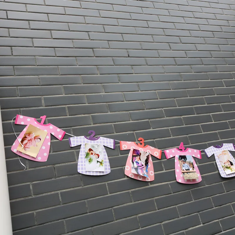 Гирлянда с надписью Baby Shower на 1 год|Флажки вымпелы и конфетти| |