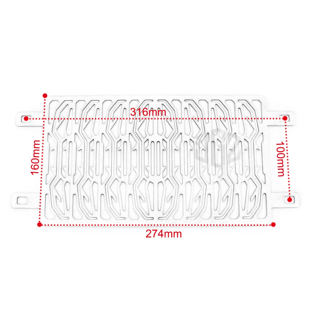 

Motorcycle Radiator Guard Stainless Steel Grille Protector Bezel Cover For SUZUKI GSX250R 2013 - 2015 2016 2017 2018 2019 2020