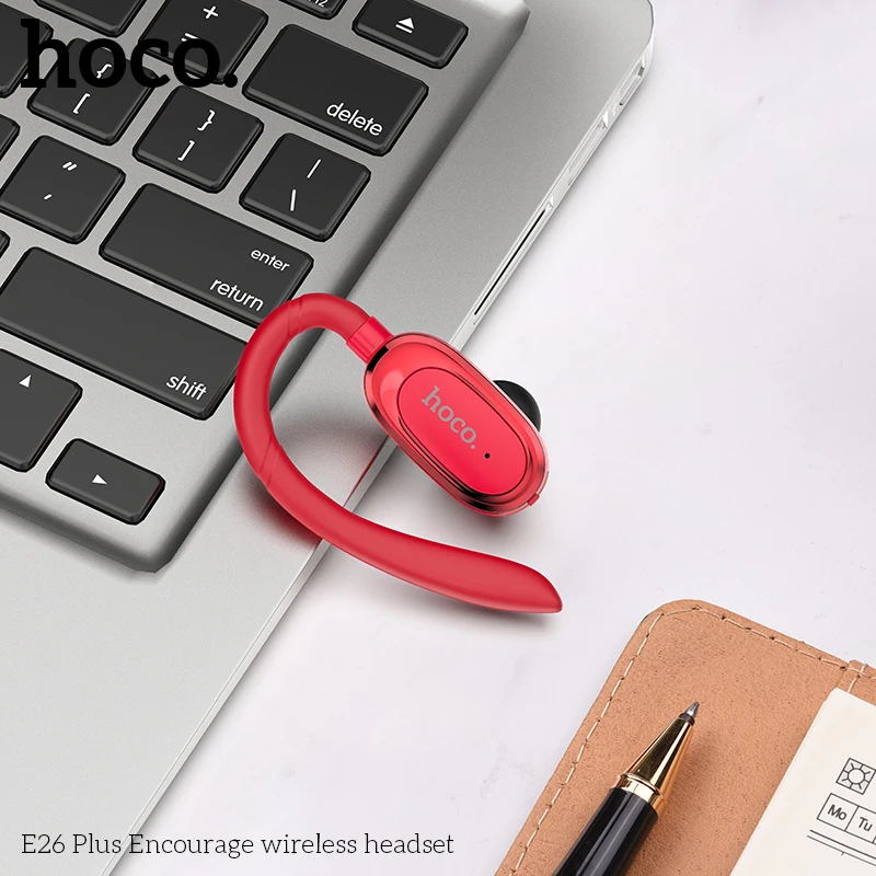 HOCO E26 Plus 2019 спортивные мини наушники bluetooth гарнитура с супер басами Беспроводная