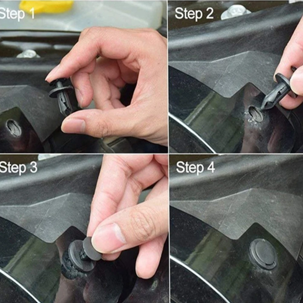 Для автомобильного бампера пластиковая дверь интерьер автомобиля 7 мм диаметр