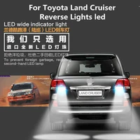 for toyota land cruiser 08 19 lc 200 reverse lights led t15 12v 15w 5000k car reversing light 2pcs
