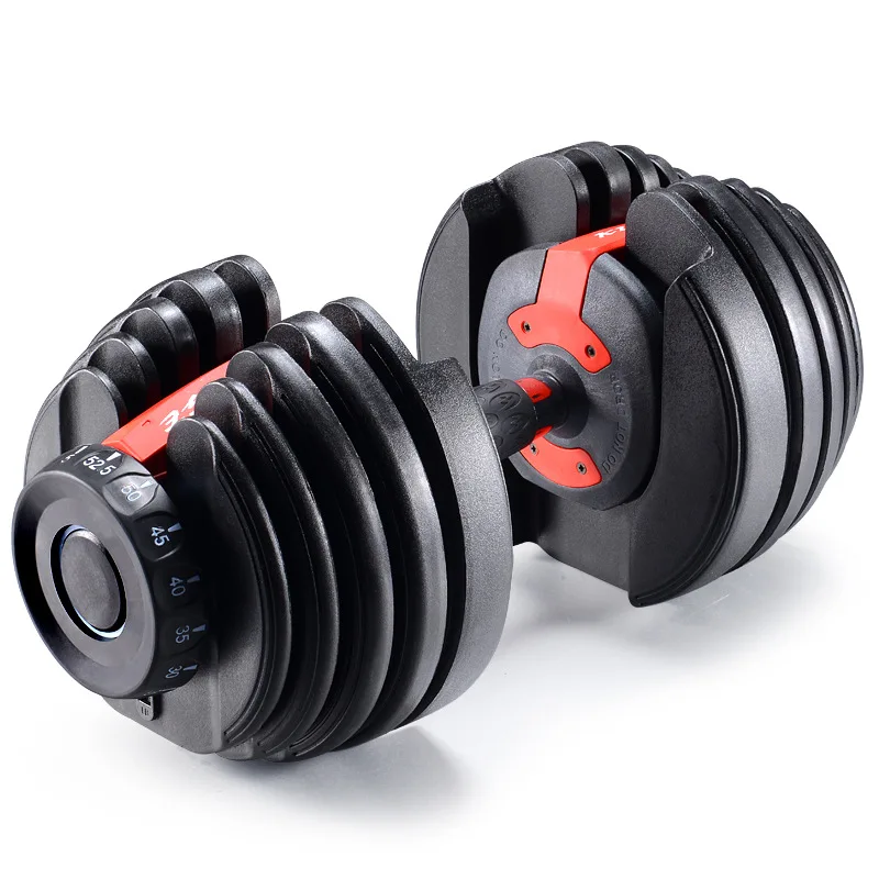 

Adjustable Man Dumbbell Rubber 40Kg Household Dumbells Set with Stands Rubber Cover Adjustable Dumbbell 90 Lb Gym Equipment