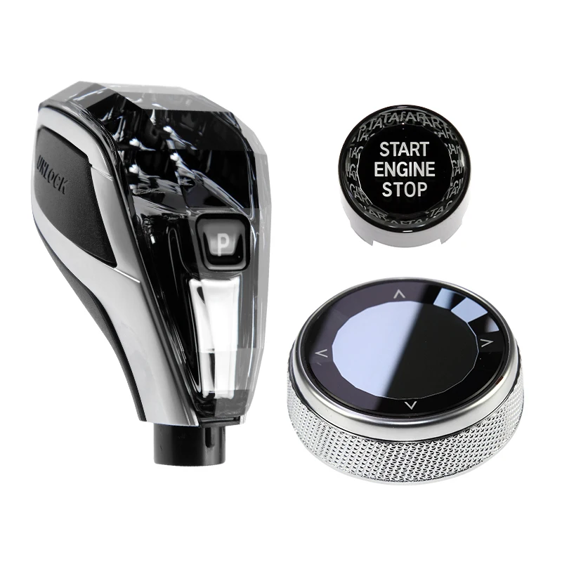 

Crystal Three-piece Set Gear Shift Knob for BMW 8 Series G Chassis G14 G15 G16 2019-2021 Car Accessories