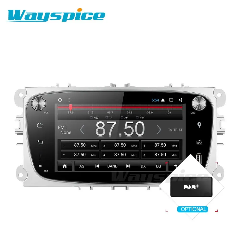 Android 9 0 2din автомобильный DVD Восьмиядерный для Ford Mondeo C-max focus galaxy S-max dvd gps Радио Видео