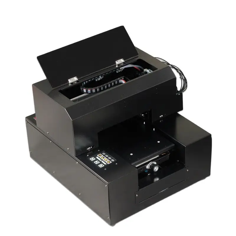 

SHBK. free shipping. A4 UV Printer printer print white color at one time phone case a4 uv printer machine