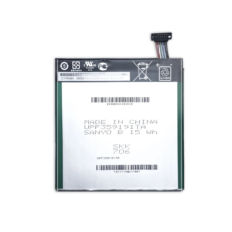 Аккумулятор KiKiss C11P1304 для планшета Asus MEMO PAD HD 7 ME173X HD7 ME173 K00B литий-полимерные