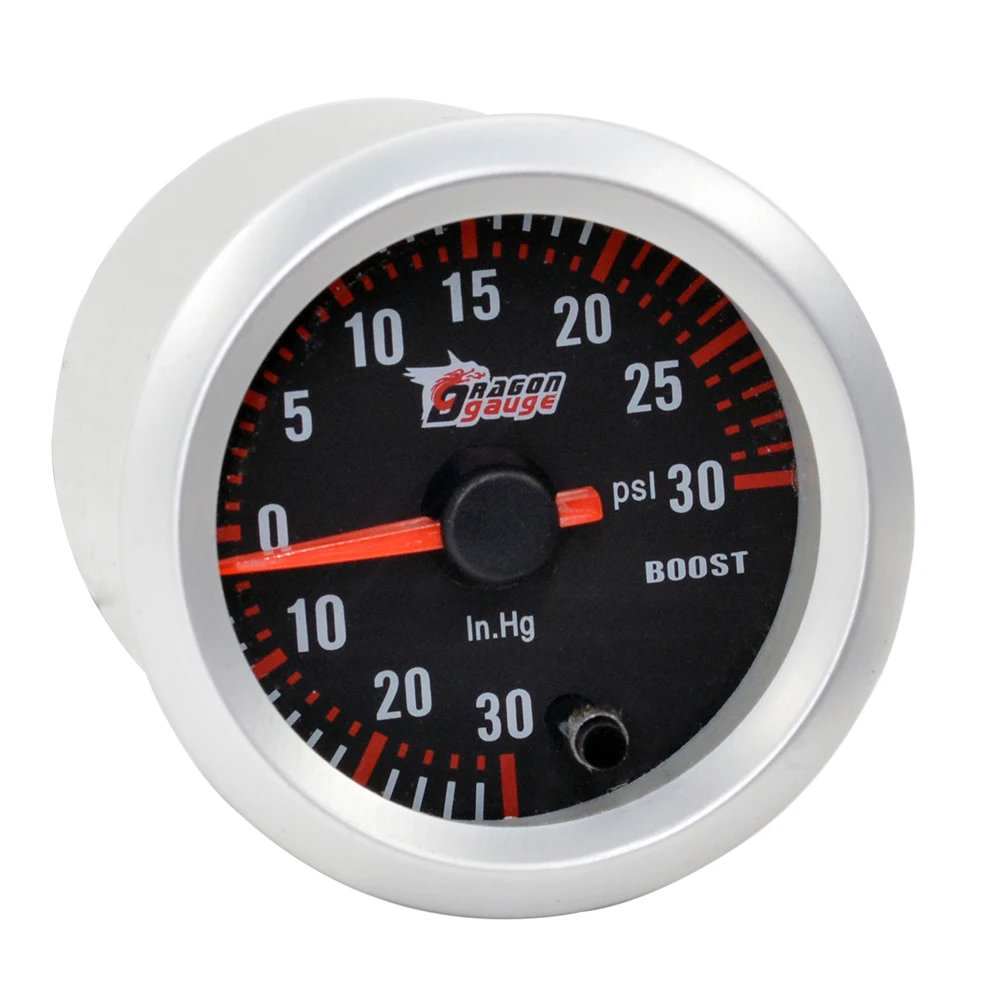 Дракон 52 мм шаговый двигатель авто 7 цветов Подсветка турбины Давление Boost турбо 30