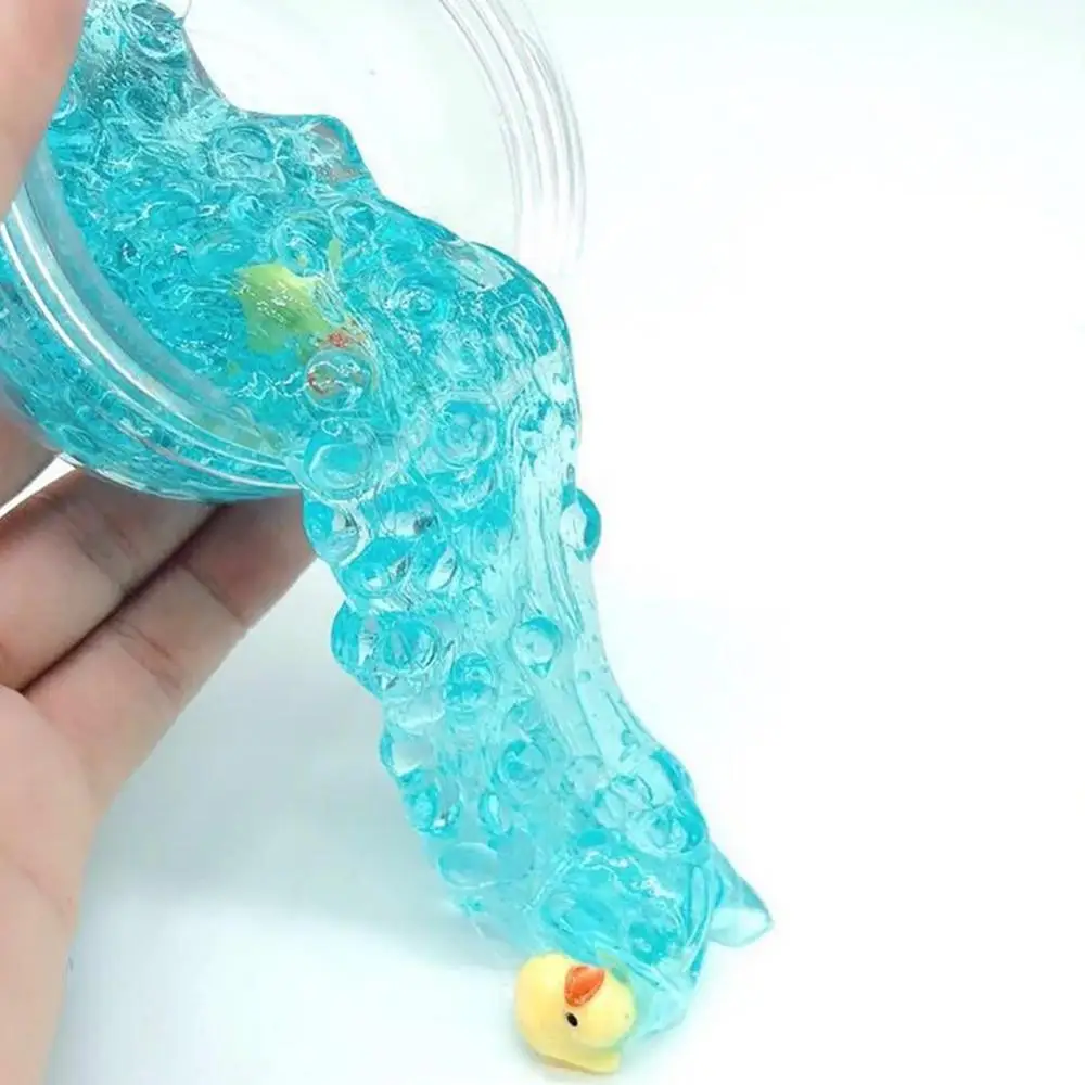 Figet toys-plastilina de algod&oacute;n para ni&ntilde;os, arcilla polim&eacute;rica Antiestr&eacute;s con dise&ntilde;o de pato, blandibl&uacute; transparente, juguete de aprendizaje creativo, perfecto para regalo-2
