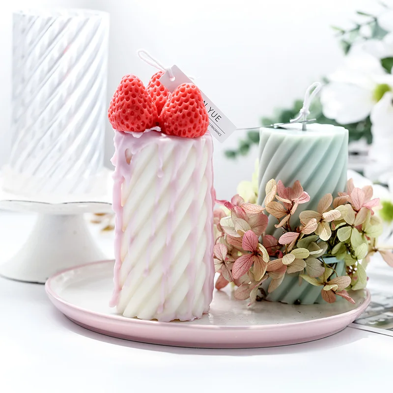 1 шт. 5*7,5 см спиральная форма для изготовления свечей DIY пластиковые формы для свечей восковые формы для формирования ремесленных изделий