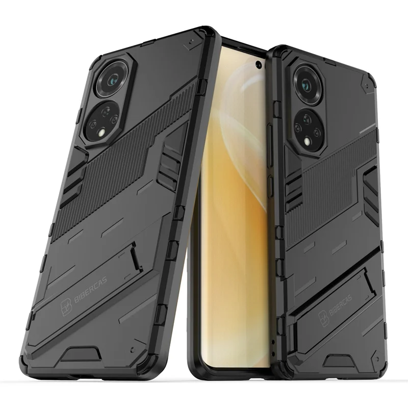 For Huawei Nova 9 Cover For Huawei Nova 9 Honor 50 Capas Bumper Armor Kickstand Back Holder Cover For Huawei Nova 8 8i 9 Fundas