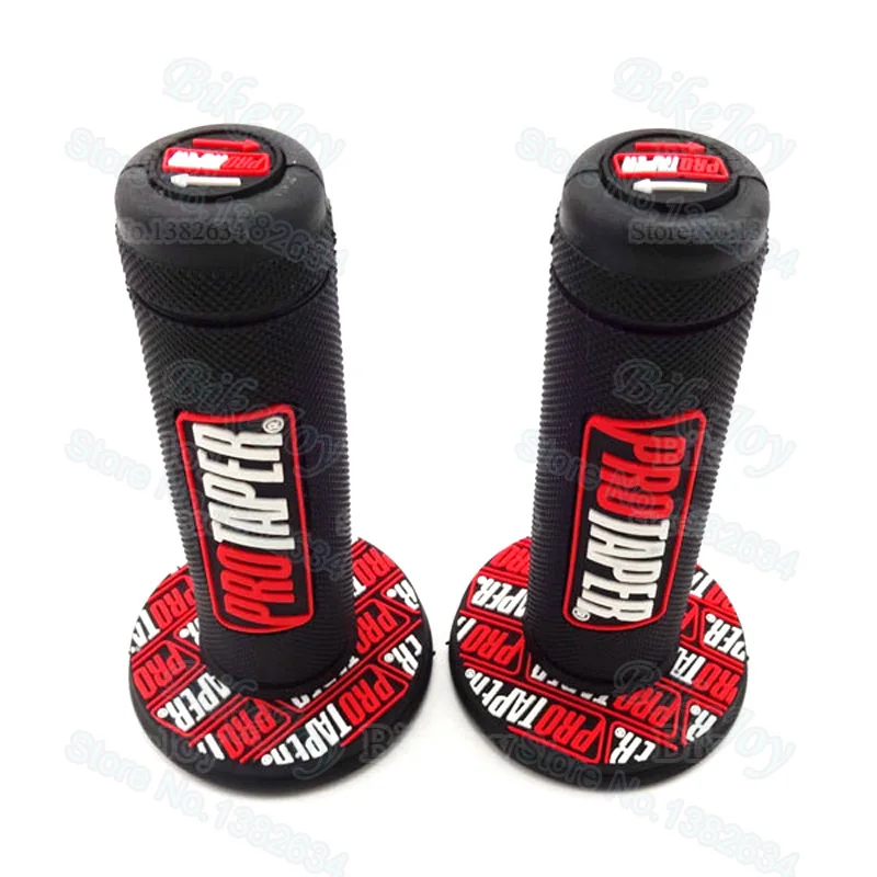 Мягкие резиновые рукоятки красные для MX внедорожника питбайка квадроцикла багги