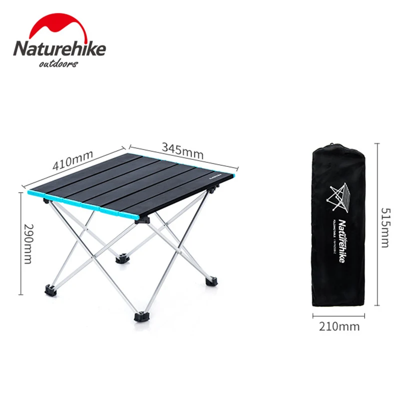 NatureHike Портативный складной стол для уик Энда и вылазки в пересеченной местности