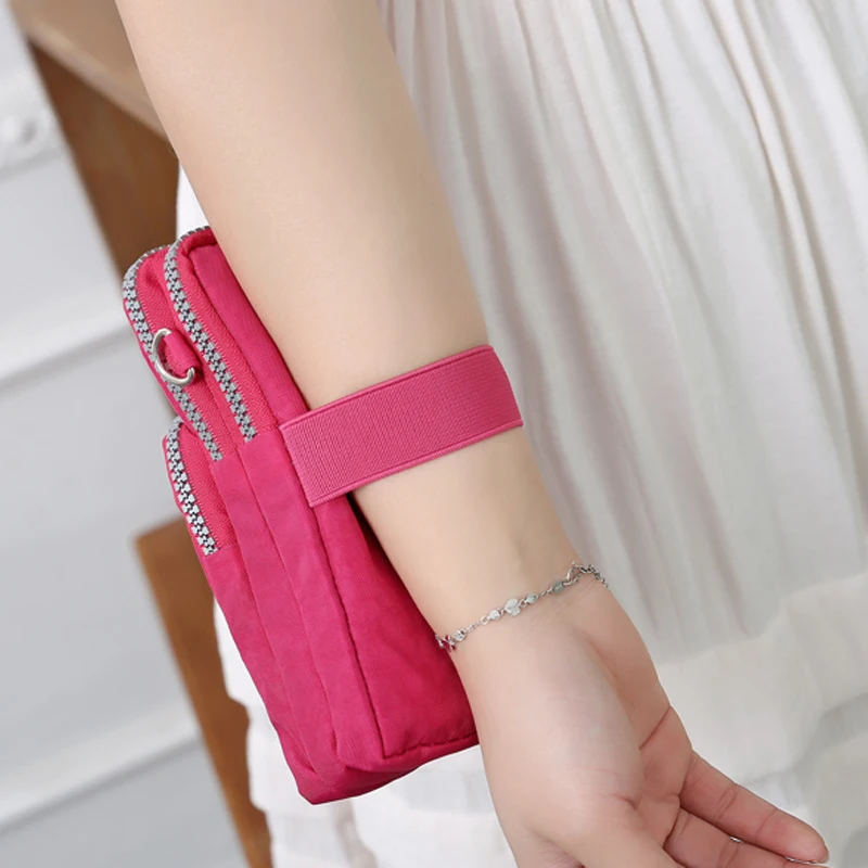 

Universal Sport Phone Pouch for iPhone 11 Pro Max X 8 7 6 6S Plus 5 5S SE Pocket Bag Outdoor Arm Shoulder Cover Case Below 6.43"