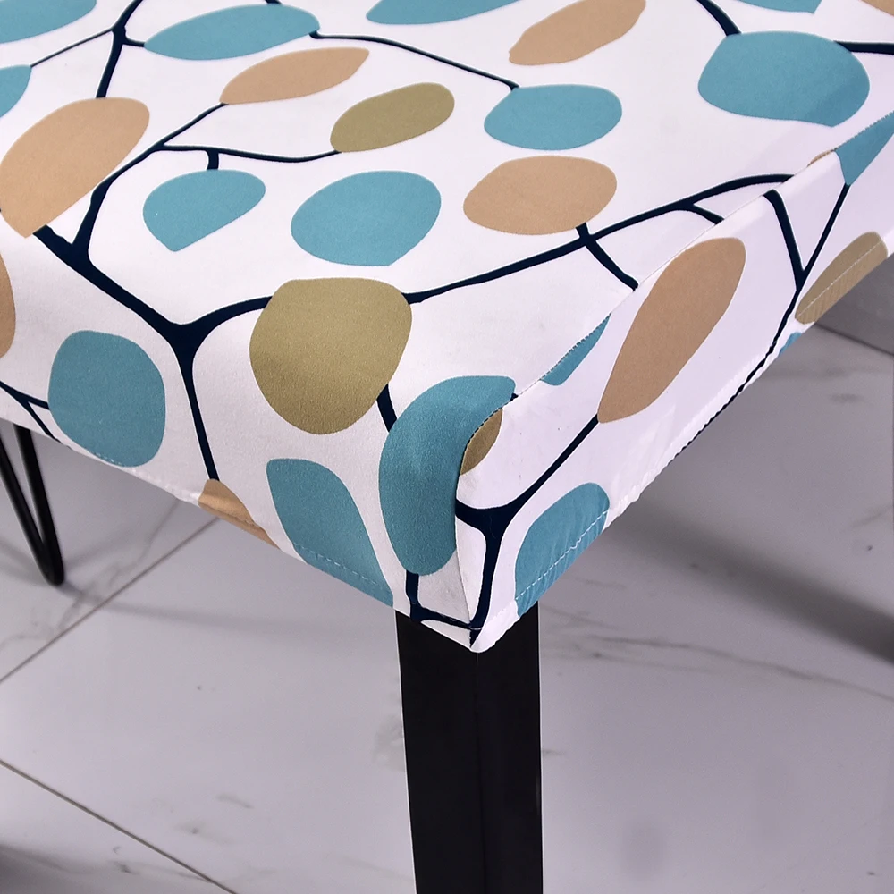 Печатный Съемный чехол на стул для банкета свадьбы ресторана Универсальный