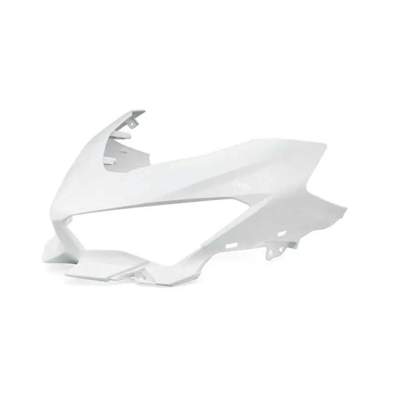 

For Kawasaki NINJA 400 EX400 2018 2019 ninja400 Injection Unpainted Front Headlight Upper Nose Fairing Cowl kit Motorcycle