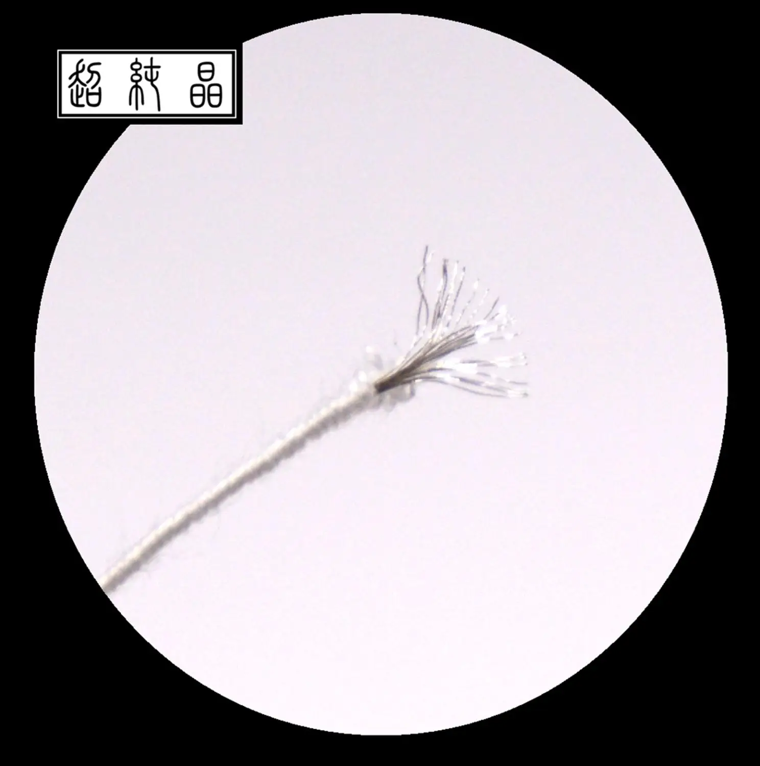 

100% хлопок изолированные двухслойные посеребренные наушники Обновление кабель 19 core OD: 0,6 мм